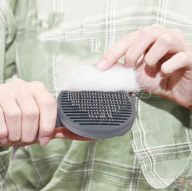 Self-Cleaning Pet Comb – Removes Loose Hair & Massages